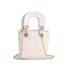 Quilted Mini Bucket Handbag