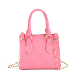 Mini Embossed Handle Bag