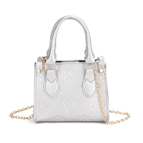 Mini Embossed Handle Bag