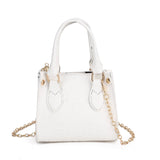 Mini Embossed Handle Bag