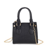Mini Embossed Handle Bag