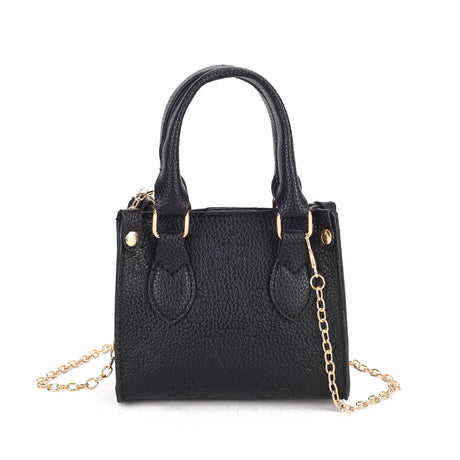 Mini Embossed Handle Bag
