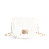 Pleated Mini Sling Bag