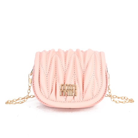 Pleated Mini Sling Bag
