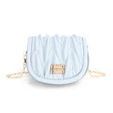 Pleated Mini Sling Bag