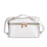 Box Zip Crossbody Bag