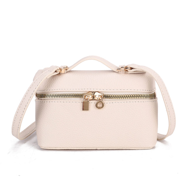 Box Zip Crossbody Bag