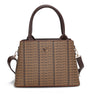 Tri Compartment Venutti Alpha Letter Handbag