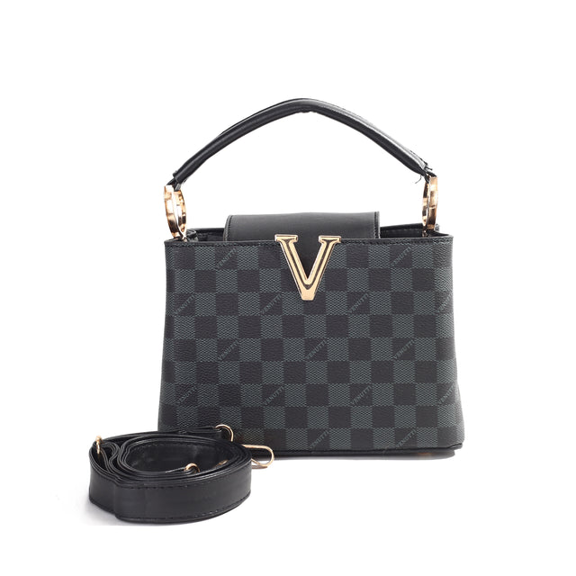 Signature V Hand Bag