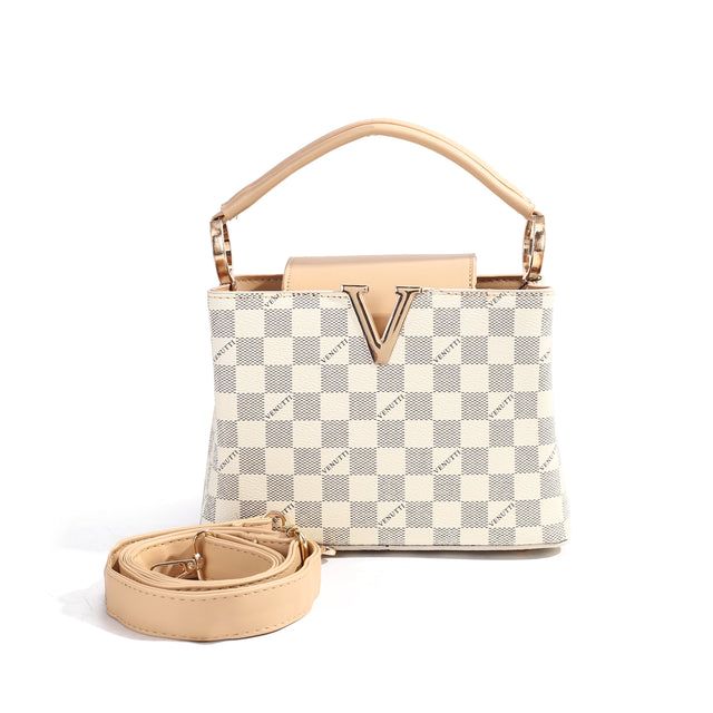 Signature V Hand Bag