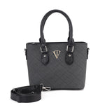 Classic Structured Tote Crossbody Bag