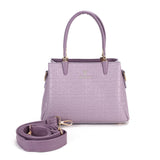 Elegant Structured Top Handle Crossbody Bag