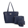 Classic Elegance 3-Piece Tote Set