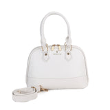 Elegant Dome Top Handle Crossbody Bag