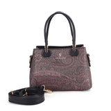 Elegant Paisley Charm Handbag