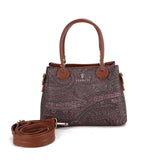 Elegant Paisley Charm Handbag