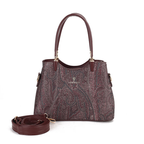 Elegant Paisley Shoulder Bag