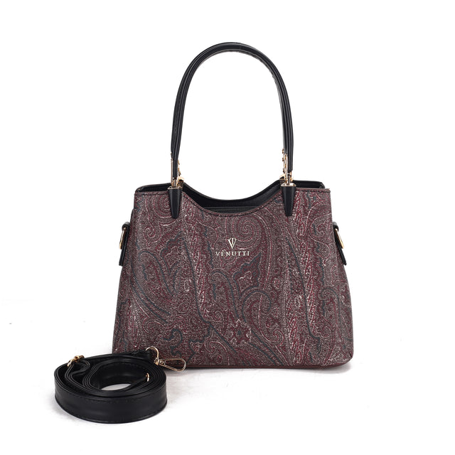 Elegant Paisley Shoulder Bag