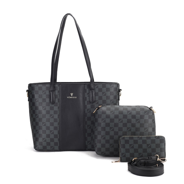 Signature Shopper 3-Piece Bag Set