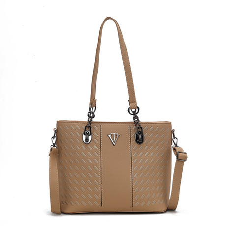 Classic Plain Embossed Handbag