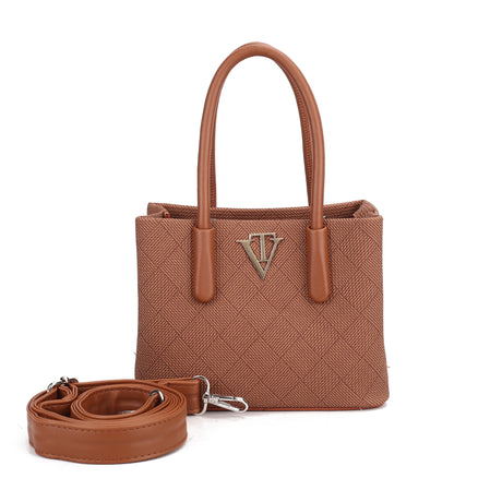 Structured Tote Crossbody Bag