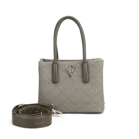 Structured Tote Crossbody Bag