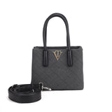 Structured Tote Crossbody Bag