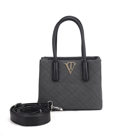 Structured Tote Crossbody Bag