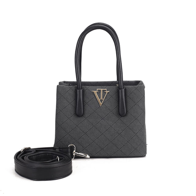 Structured Tote Crossbody Bag
