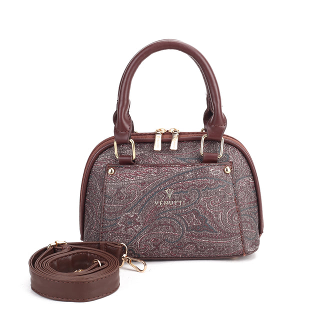 Paisley Grace Dome Handbag