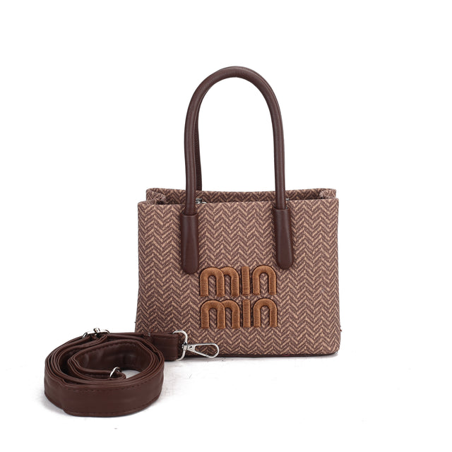 Structured Tote Crossbody Bag