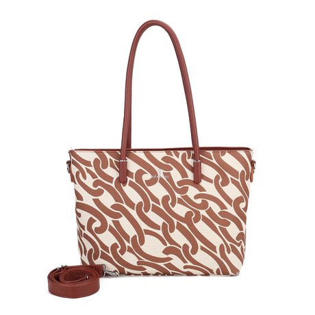 Large Printed Tote Bag