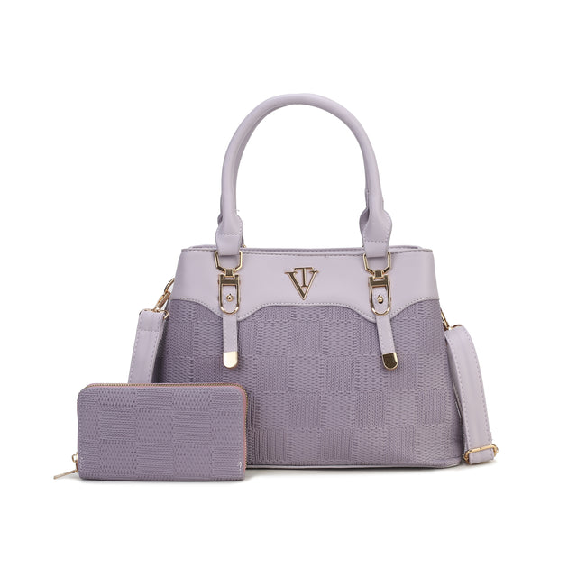 GLAMPASTEL HANDBAG WITH WALLET