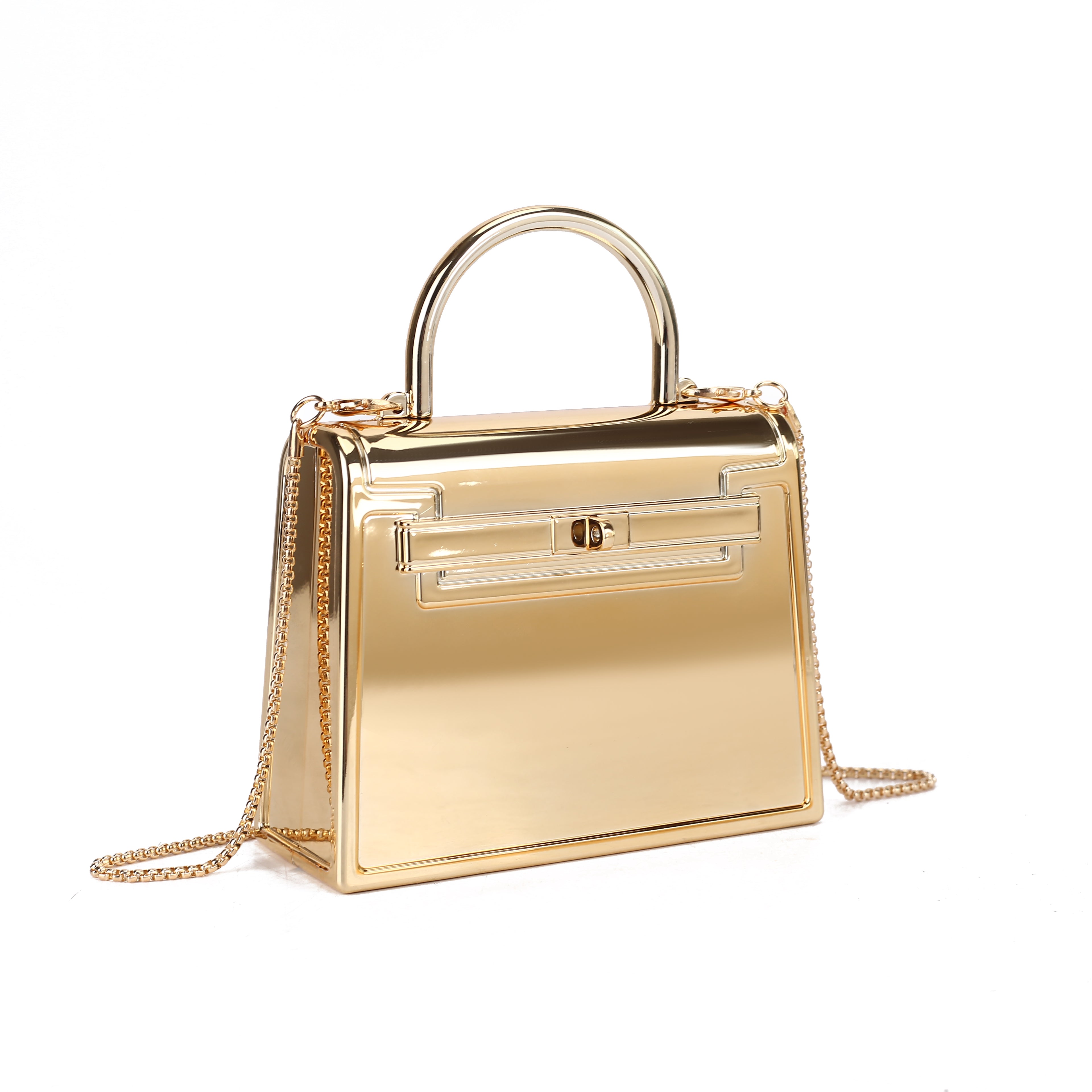 Mini Box Handbag Lock Mini Box Bag – Venutti International
