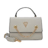 CHAIN ACCENT LOCK CROSS BAG