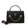 CHAIN ACCENT LOCK CROSS BAG