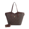 Check Luxe Carryall Tote