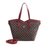 Check Luxe Carryall Tote