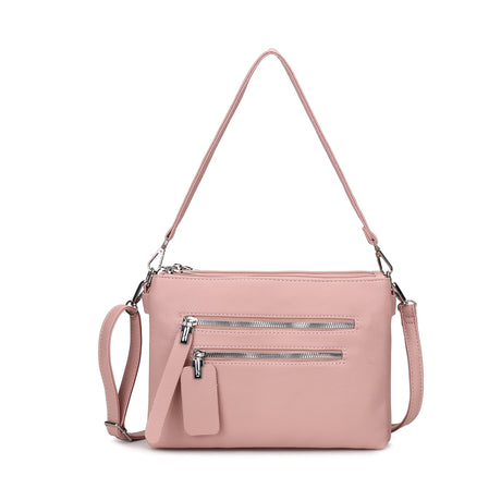 Classic Multi-Zip Crossbody Bag