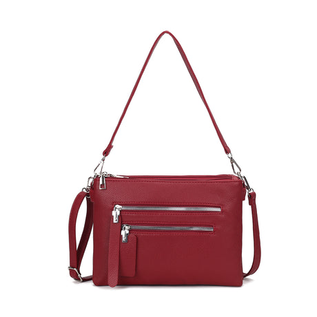 Classic Multi-Zip Crossbody Bag