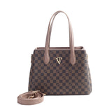 Signature Check Structured Tote