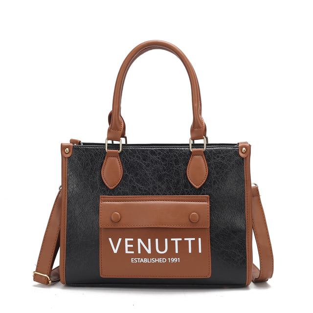 Medium Leather Venutti Totebag