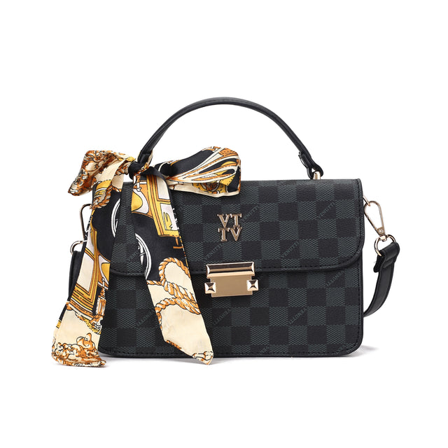 Elegant Top Handle Crossbody Bag