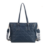 Classic Diamond Embossed Totebag