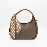 Luna Curve Bag – Scarf Accent Edition