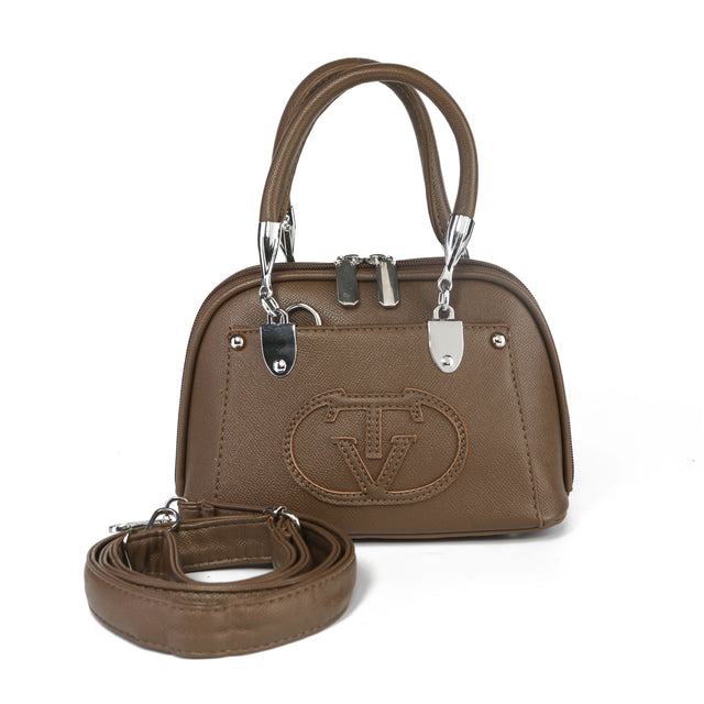 Mini Embossed Dome Crossbody Handbag