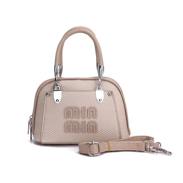 Min Structured Top Handle Crossbody Bag