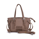 Min Structured Tote Crossbody Bag