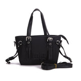 Min Structured Tote Crossbody Bag