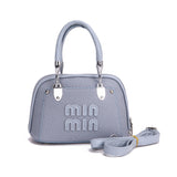 Min Structured Top Handle Crossbody Bag